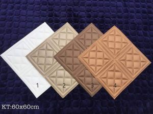 xốp dán tường giả da